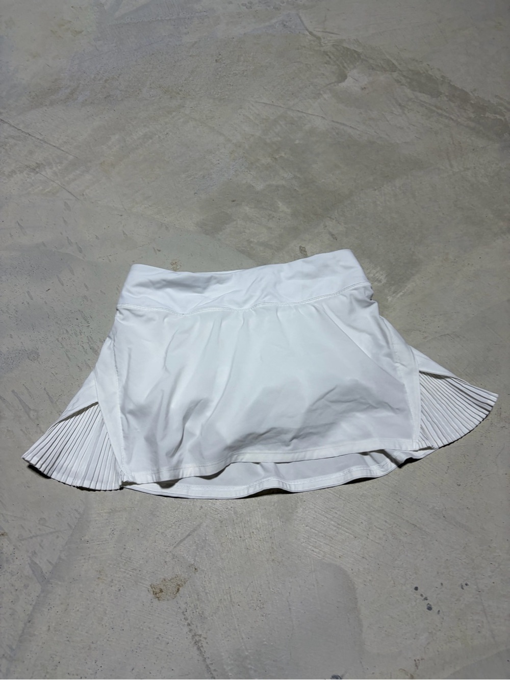 Lululemon White Play off the pleats Women's Skort 4